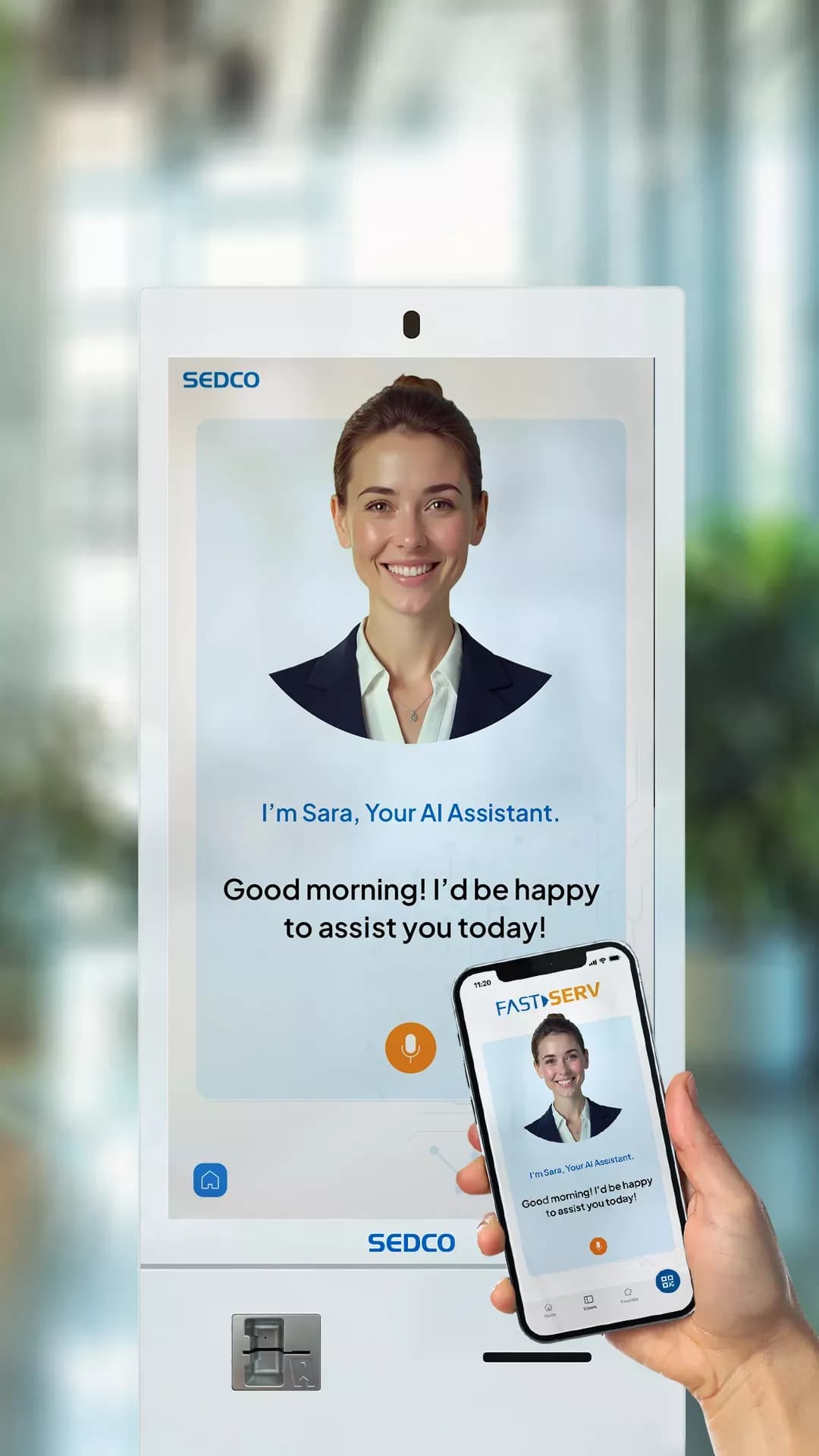 SEDCO enterprise AI assistant across branch and digital channels