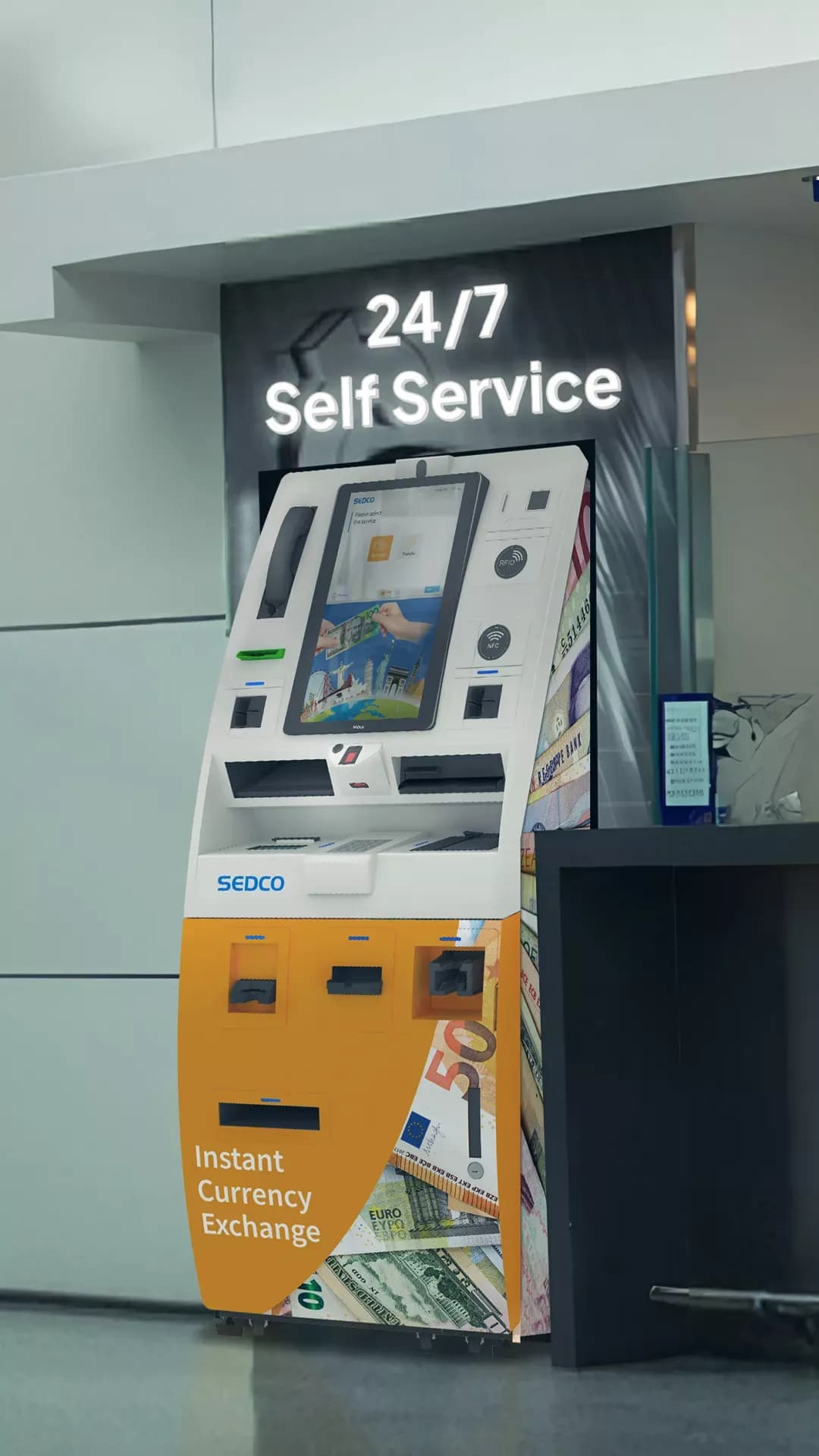 نظام إدارة الطوابير لشركات الصرافة