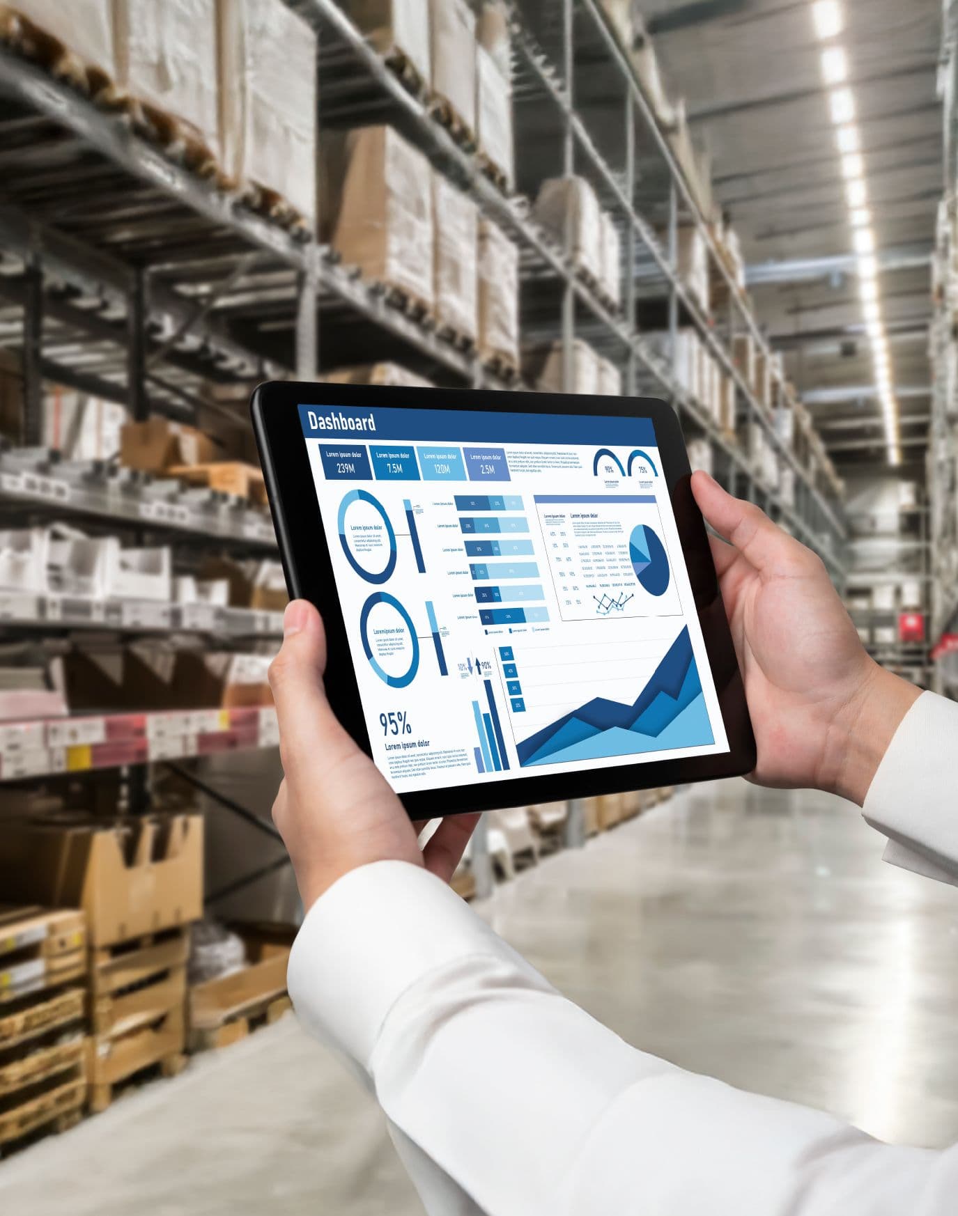 Inventory usage report dashboard